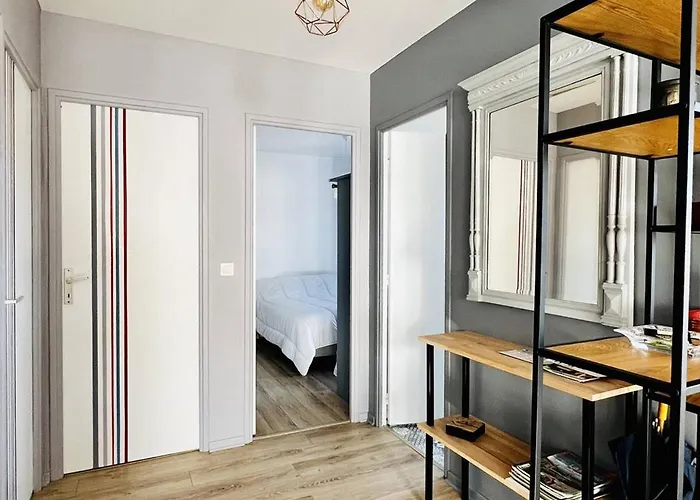 Confortable T2 A Avec Parking Et Fibre, 2 Couchages - Fr-1-495-108 Daire